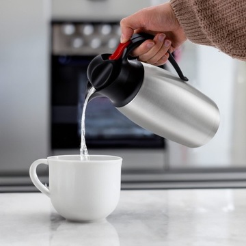 ТЕРМОС-КУВШИН ТЕРМОС ДЛЯ ХОЛОДНЫХ И ГОРЯЧИХ НАПИТКОВ 2Л