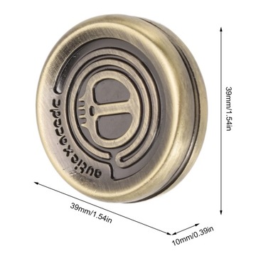 EDC HAPTIC МОНЕТА ИГРУШКА НА МОЛНИИ