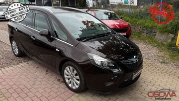 Opel Zafira C Tourer 1.4 Turbo ECOTEC 140KM 2012 Opel Zafira 1.4turbo Gaz Cosmo 7 os. Xenon ledy pol skora 1.r.gwarancji