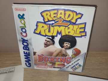 READY 2 RUMBLE BOXING — GAME BOY COLOR GBC ПОЛНАЯ КОМПЛЕКТАЦИЯ