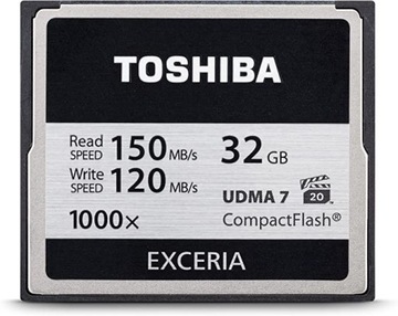 Karta pamięci Toshiba 32 GB EXCERIA 1000x Compact