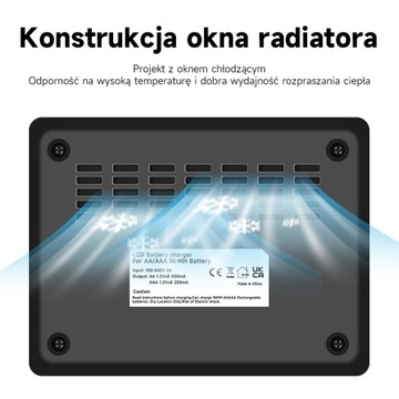 Akumulatory AA 1,2 V Akumulatory Ni-MH AA R6 + zestaw ładowarki