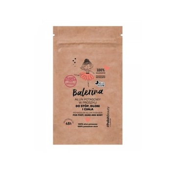 BALERINA Ałun w proszku do stóp, dłoni, ciała 25g