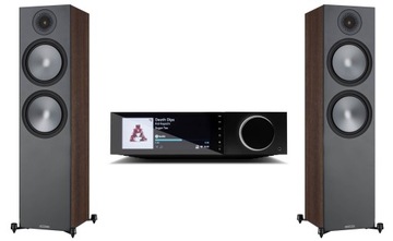 CAMBRIDGE AUDIO EVO 75 + MONITOR BRONZE 500 ORZECH