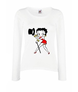 BLUZKA DAMSKA Betty Boop PIN UP WZORY PREZENT