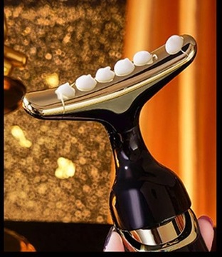 МАССАЖЕР 3в1 ДЛЯ ВИБРАЦИОННОГО ЛИФТИНГА ЛИЦА И ШЕИ