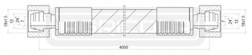 AA10/1-4000.18/18 ГИДРАВЛИЧЕСКИЙ ШЛАНГ ГИДРОЛАЙДЕР