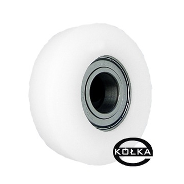 KÓŁKO Rolka tworzywowa fi. 91 mm do bram