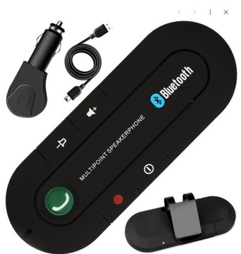 ZESTAW GŁOŚNOMÓWIĄCY BLUETOOTH DO SAMOCHODU V 5.0