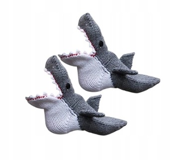 ŚMIESZNE SKARPETY SKARPETKI 3D REKIN 35-39