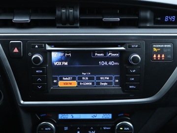 Toyota Auris II Touring Sports Valvematic 130 132KM 2014 Toyota Auris 1.6 Valvematic, Salon Polska, Skóra, zdjęcie 11