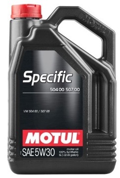 OLEJ MOTUL 5W-30 SPECIFIC 5L 504.00/507. 5W30