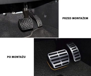 HLINÍK VRSTVA  NA PEDÁLY VW GOLF 4 POLO FABIA