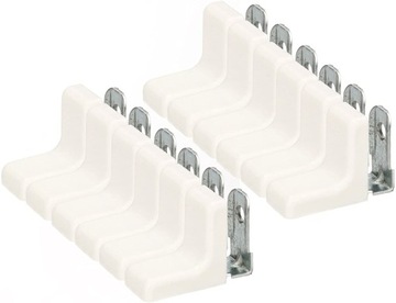 50SZT KOMANDOREK KĄTOWNIK WSPORNIK PŁYTY MEBLOWEJ