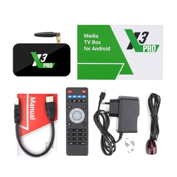 Горячие продажи Ugoos X3 PRO Android 9.0 TV Box X3 Plus X3 Cube