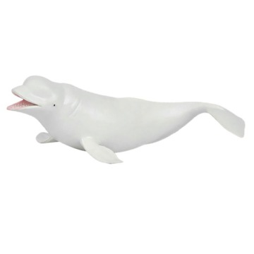 Білуха кит модель PVC пластиковий імітація BELUGA декорація кита 82