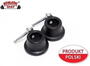 Zaciski komplet fi 26-żeliwo wysokość 260 mm W-wa