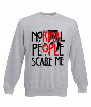 XXL KOLOROWE BLUZY NORMAL PEOPLE SCARE ME HORROR