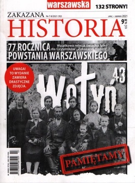 7-8/2021 Gazeta Warszawska - Zakazana Historia
