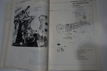 REPAIR MANUAL TOYOTA Corolla SALES K SERIES 1979