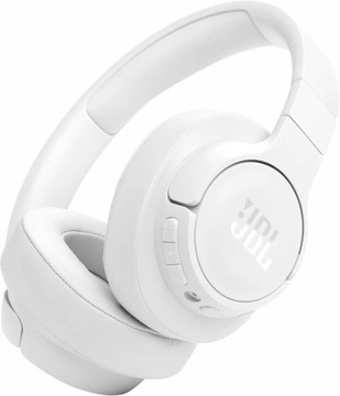 DUŻE SŁUCHAWKI NAUSZNE - JBL TUNE 770NC Z AKTYWNĄ REDUKCJĄ SZUMÓW - BIAŁE