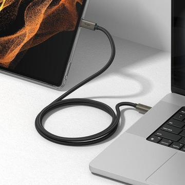 КАБЕЛЬ RINGKE TYPE-C USB-C 3.2 GEN 2X2 240 Вт THUNDERBOLT 3 – 4K, 60 ГЦ – 20 Гбит/с