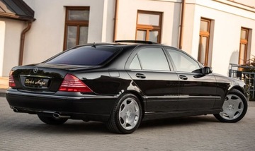Mercedes Klasa S W220 Sedan 5.5 V12 (600) L 500KM 2003 Mercedes-Benz Klasa S S600L V12 500KM Navi Xeon Skora Masaze Full FULL Gw, zdjęcie 12