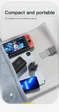 Зарядное устройство Essager 65 Вт GaN USB Type C для ноутбука PPS 45 Вт 25 Вт Быстрая зарядка для S