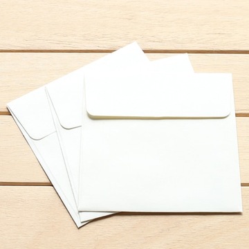 Styl beżowy (10 Sztuk Lot) 10*10 cm Kraft Square M
