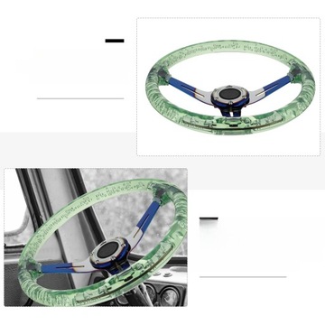 КРАСНЫЙ АВТОМОБИЛЬНЫЙ РУЛЕВЫЙ МОДИФИЦИРОВАННЫЙ АКРИЛОВЫЙ