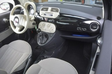 Fiat 500 II Seria 1 1.2 69KM 2014 Fiat 500 1.2 Benzyna klimatyzacja panorama gwar, zdjęcie 12