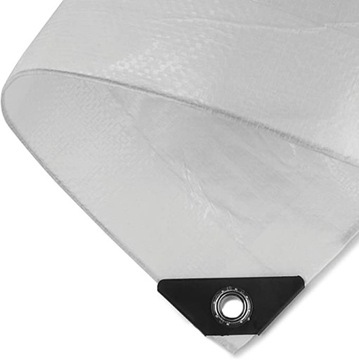 Брезент 100г ПЛАСТИНА Фольга плотная 6х8 БЕЛАЯ УФ+++