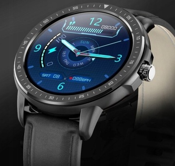 ZEGAREK MĘSKI SMARTWATCH DLA MĘŻCZYZNY CHŁOPAKA DOTYKOWY KLASYCZNY PL