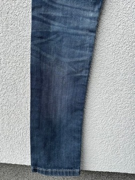 Levis W28 L32 granatowe spodnie jeansowe skinny damskie levi’s strauss