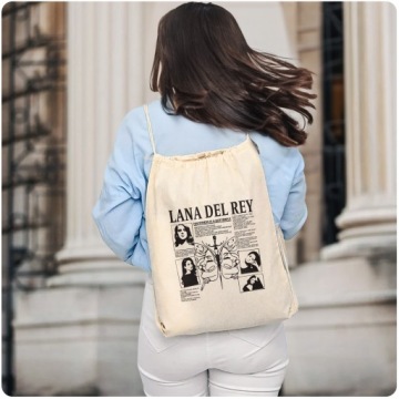 Рюкзак хлопок 34х40 Lana Del Rey