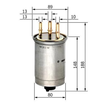 BOSCH 0 450 906 508 FILTR PALIVA
