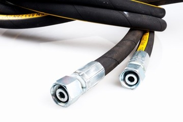 Przewód wąż hydrauliczny DN13 2SN M22 AA 1m prost