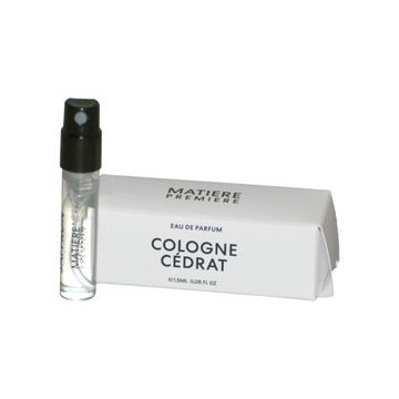 MATIERE PREMIERE COLOGNE CEDRAT próbka 1,5ml