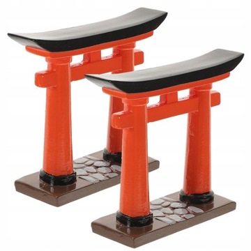 Красный Дом Домашний Декор Сказка Азиатская Статуя