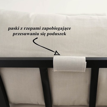 Садовая садовая мебель мебели для садовой мебели для террасы Tola Beige