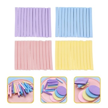 Спонжи для макияжа отшелушивающие Одноразовые для лица