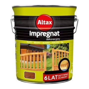 ALTAX ALTAXIN ПРОПИТКА ДЛЯ ДЕРЕВА 4,5л ГРЕЦКИЙ ОРЕХ