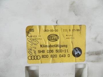 AUDI A4 B5 PANEL VENTILACE 8D0820043D