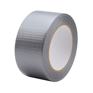 TAŚMA PAKOWA NAPRAWCZA SREBRNA ZBROJONA DUCT TAPE DAKT MOCNA