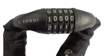 НАДЕЖНАЯ ЦЕПЬ ВЕЛОСИПЕДНОГО ЗАМКА С КОДОВЫМ ЗАМКОМ БЕЗОПАСНОСТИ ЗАМОК 100 СМ