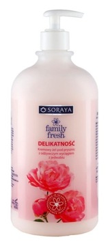 FAMILY FRESH kremowy Żel pod prysznic DELIKATNOŚĆ XXL 1000ml