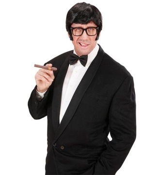 MUCHA ELEGANCKA CZARNA MUSZKA KLASYCZNA