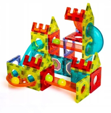 XXL МАГНИТНЫЕ БЛОКИ ДЛЯ ШАРОВ КУЛОДРОМ 96 элементов