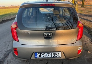 Kia Picanto II Hatchback 5d 1.0 69KM 2014 Kia Picanto Oryginalny lakier, niski przebieg, bez korozji Benzyna 69KM, zdjęcie 5