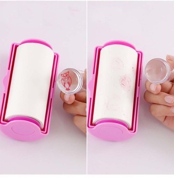 Рулонная лента для снятия лака с марок